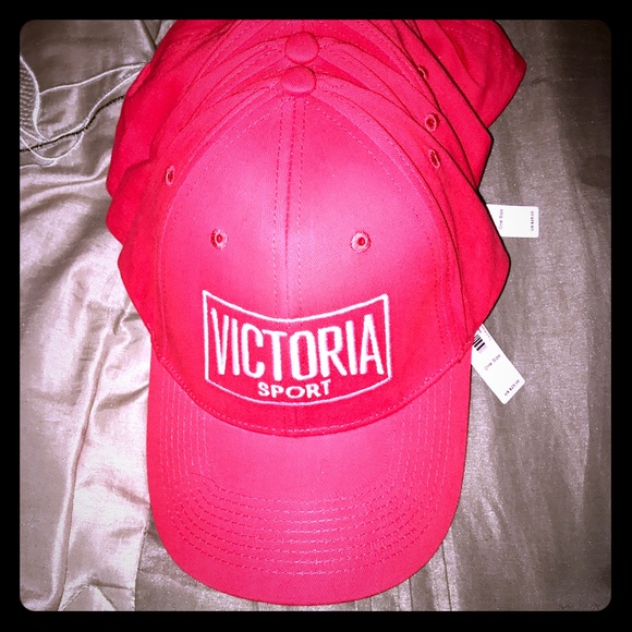 Victoria's Secret Accessories Nwtvictoria Secret Baseball Cap Red